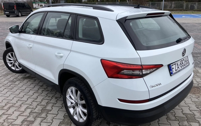 Skoda Kodiaq cena 89900 przebieg: 235000, rok produkcji 2017 z Białogard małe 154